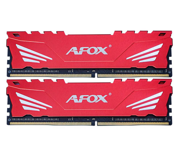 Afox 16GB (2x8GB) 3200 CL16 Gaming Red - 1540314 - zdjęcie